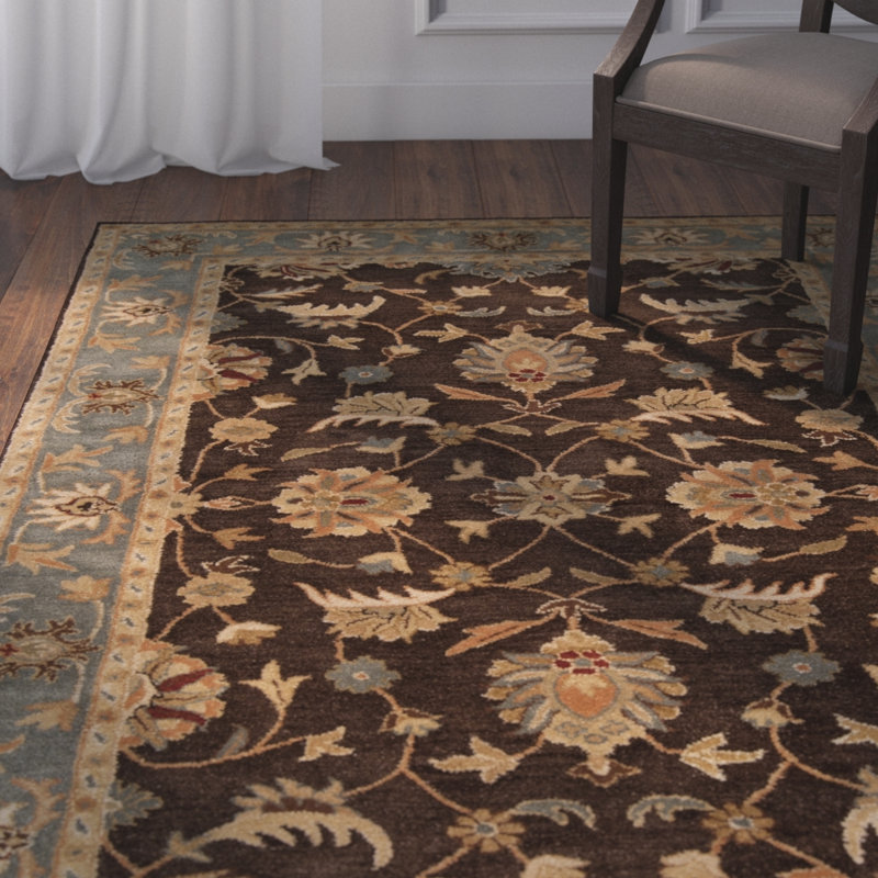 Eli Wool Oriental Indoor Rug, Rectangle 9' x 13'