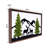 Deer Metal Art Moss Wall Decor
