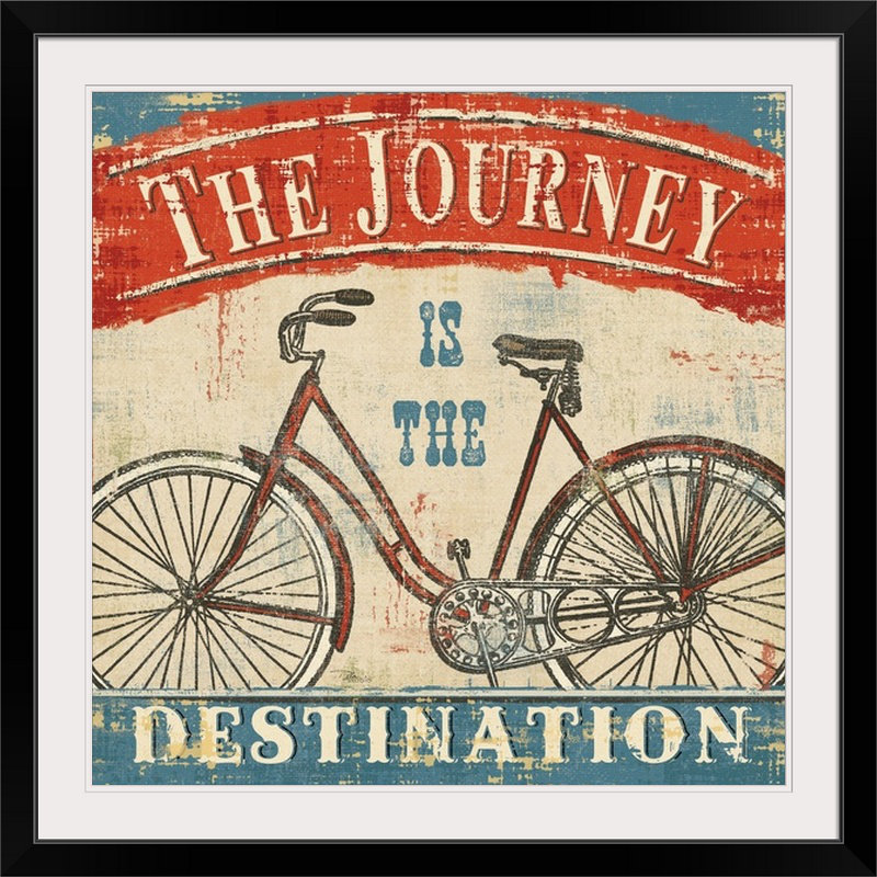 «ii rétro, annonce Beautiful Ride, H 35 po x l 35 po x P 1,5 po, Toile