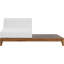 Chaise de patio avec coussins Rio