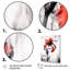 «Red Black Iris Petal I» sur toile-608895069-608895061