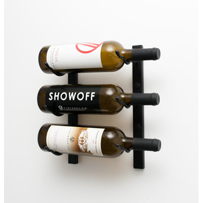 Indurial Wall Mounted Wine Bottle Rack