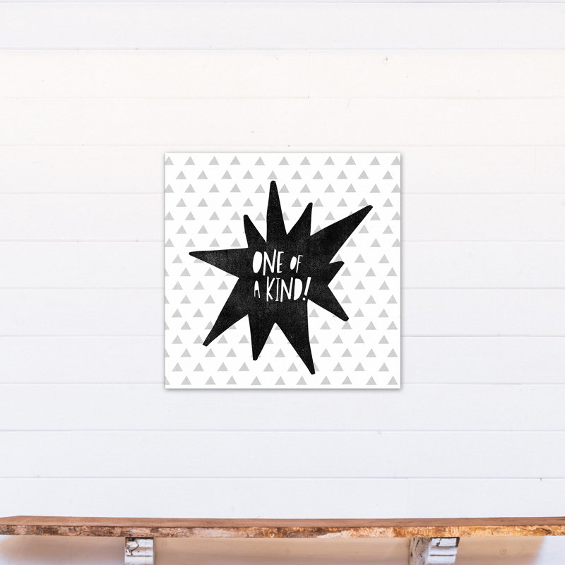 Art encadré "one of a kind" Mancia, H 30 po x l 30 po x P 1,25 po, Toile tendue
