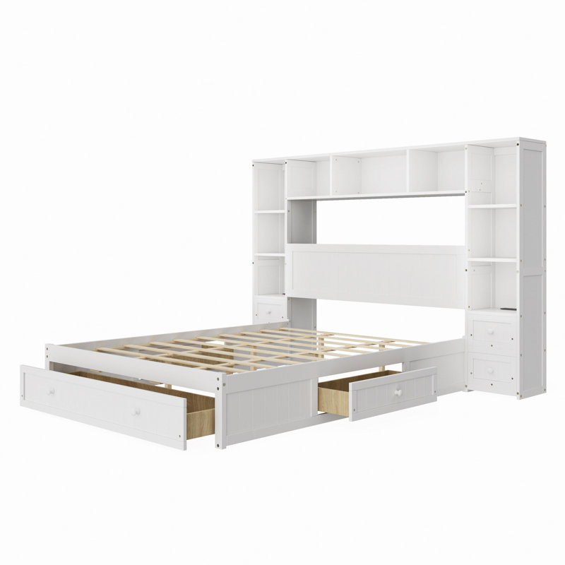 Lit plateforme Pine Wood