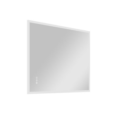 Busra Modern LED Bathroom Mirror With PMMA Diffuser, Frontlit / Backlit