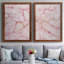 «Rose Marble I», reproduction de photo sur toile 2 pièces-376357927-376357929