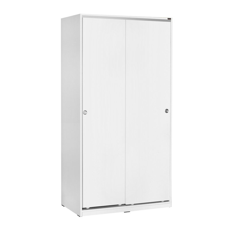 Gerling 2 Door Manufactured Wood Wardrobe, White