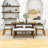 Emere 6-Piece Dining Set,Extendable Table, Upholstered Chairs and Bench-735183213-735183212-735183215