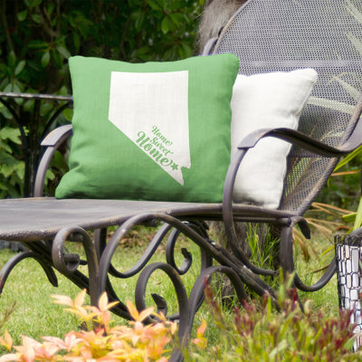 Home Sweet Indoor/Outdoor Throw Pillow