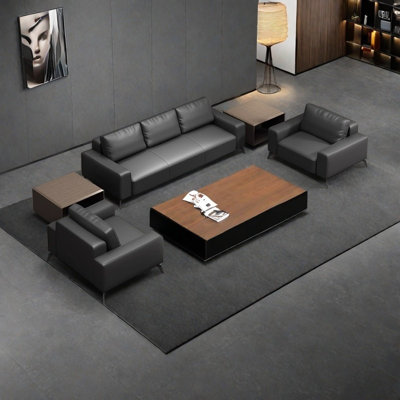 Simple business leisure office sofa set