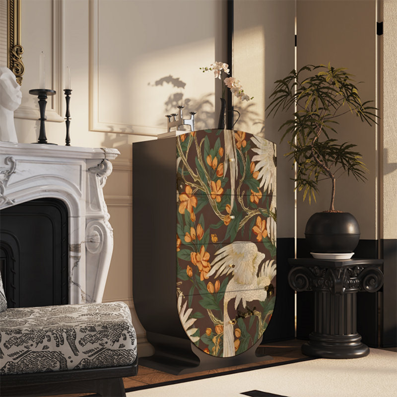 Commode d'appoint moderne à 4 tiroirs pour le salon