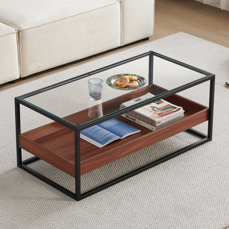 Modern Black Coffee Table