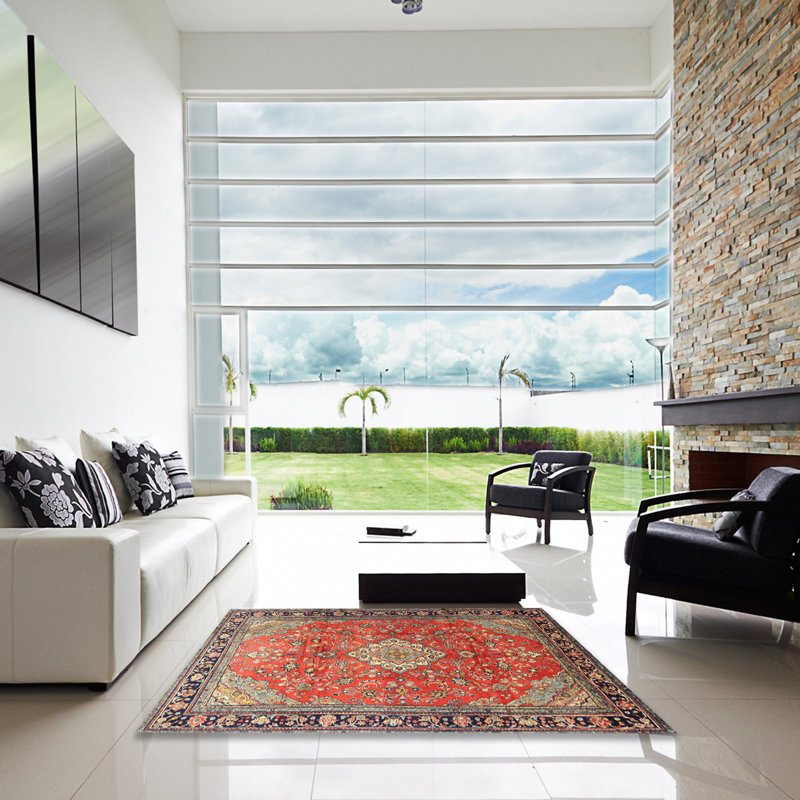 Rihanna Oriental Indoor Rug, Square 3'