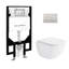 Ensemble de toilette suspendu St. Tropez-92365150