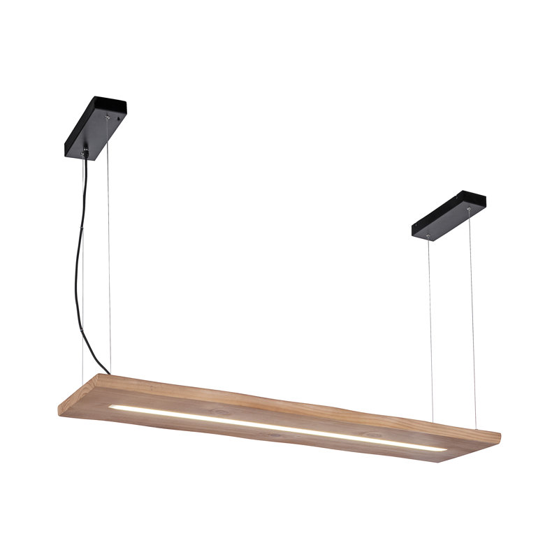 1 - Light Holz Natur Kitchen Island Pendant