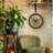 15"  Metal Gears Quartz Wall Clock