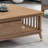 Modern Solid Ash Wood Coffee Table
