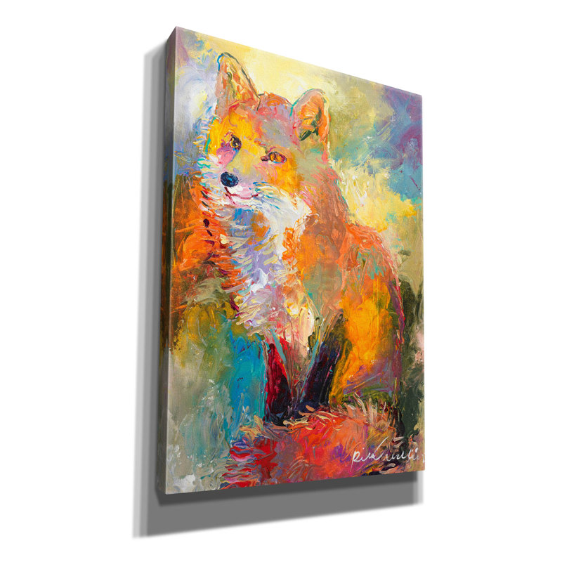 «Fox» par Richard Wallich, H 26 po x l 18 po x P 0,75 po