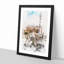 Parc Guell in Barcelona Spain - Framed Print-56741657-56741658