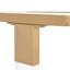 Plateau en verre, table d'appoint dorée, bout en C en acrylique, extrémité moderne facile à assembler, conception
