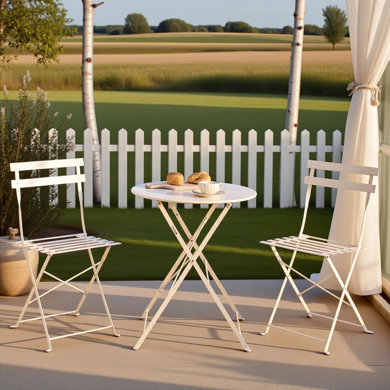 Round 3 - Piece 2 - Person Outdoor Bistro Set