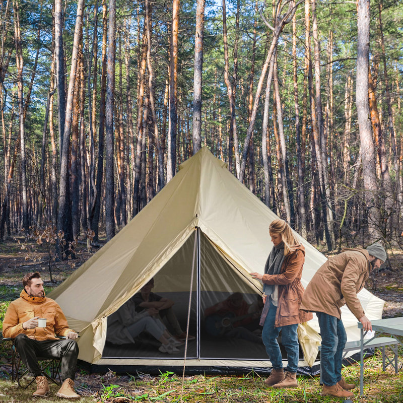 Tente campagnarde pour 10 personnes Outsunny