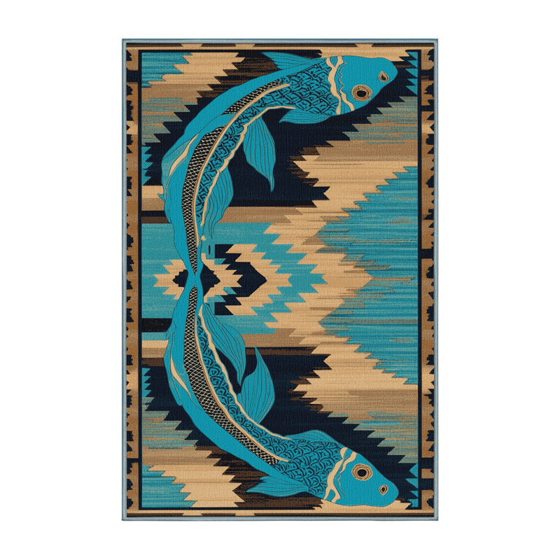 Tapis sud-ouest Ginoi Six, Rectangle 4pi x 6 pi