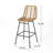 Enloe Wicker Outdoor 28.75'' Bar Stool-1456704706