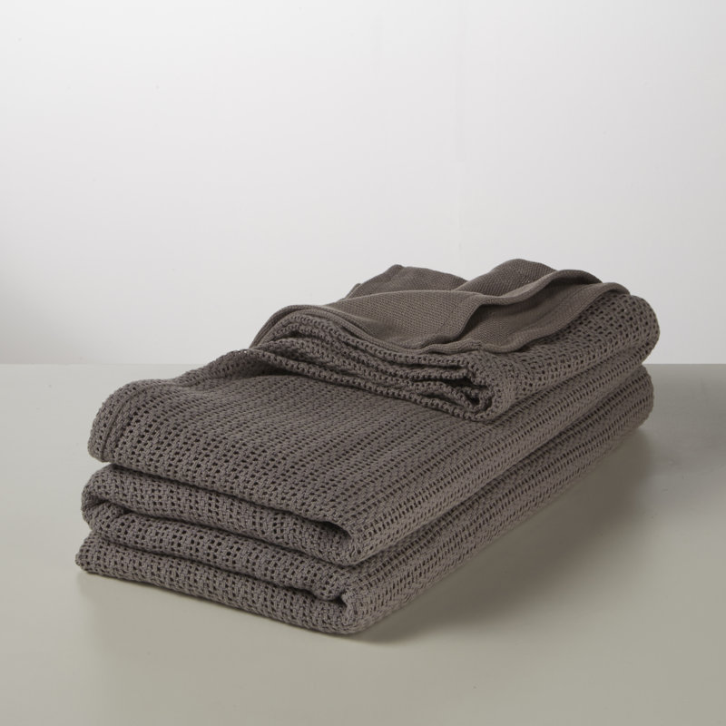 Throw Blanket, Smoke, 230cm x 260cm Blanket