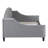 Modern Luxury Tufted Button Daybed,Twin,Gray(Old SKU:GX001008AAE)-1910827246