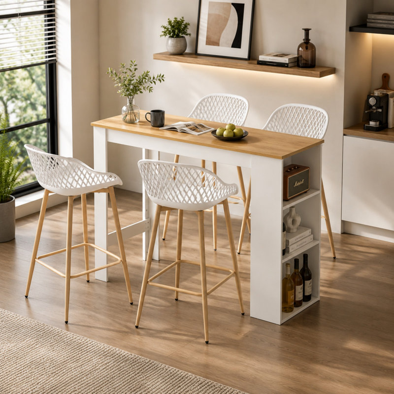 Bar Cabinet, White