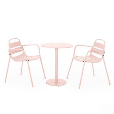 BISTRO SET - Elegant Matte Outdoor Furniture, Perfect for Modern Backyards and Patios