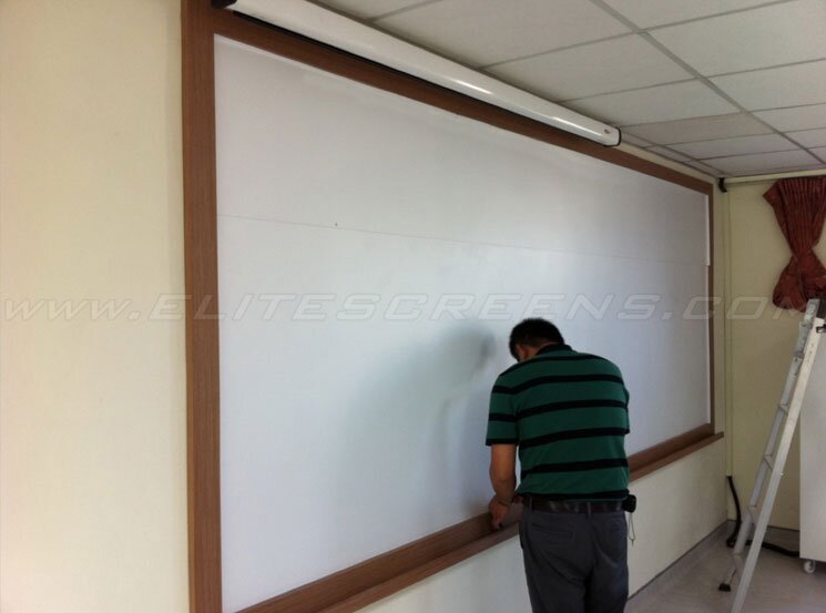 Wall Large - 6' - 8' Unframed Whiteboard