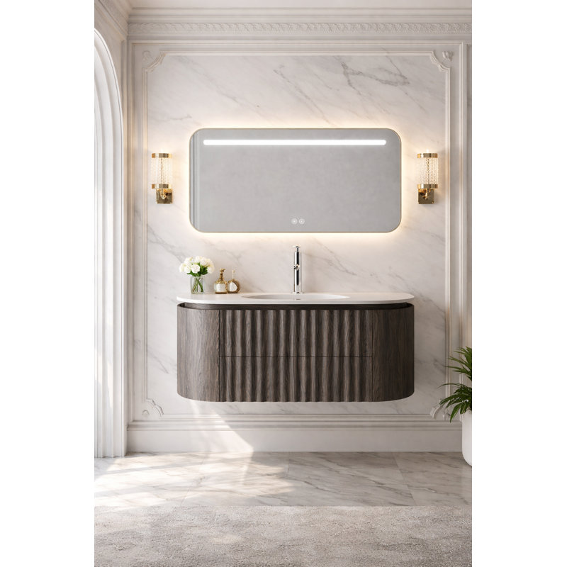 Miroir rétro rétroéclairé à DEL