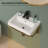 20" L x 14" W Ceramic Rectangular Wall Mount Bathroom Sink with Overflow