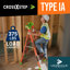 Échelle de louisville, échelle en fibre de verre, échelle en fibre de verre, capacité de charge de 300 lb, fxs1512