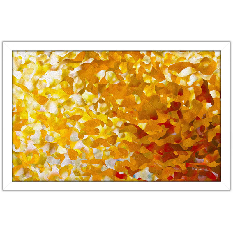 Psaume 51:10 «Transform Me» par Mark Lawrence - reproduction, Cadre blanc, H 33,5 po x l 49,5 po x P 1 po