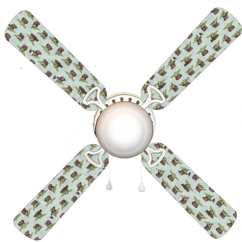 Ventilateur de plafond 4 pales 42 "