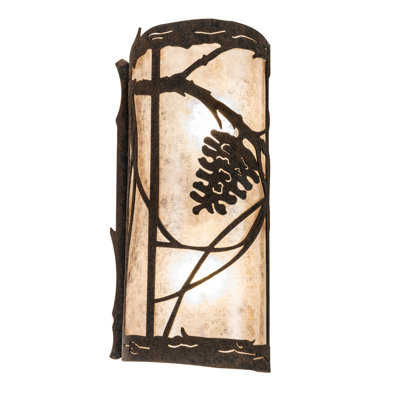 2 - Light Flush Mounted Sconce