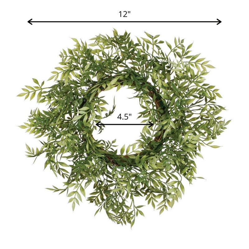 Couronne de glycine artificielle 12 po