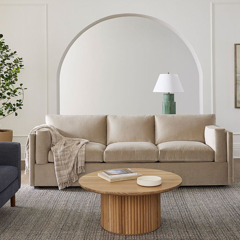 Fairfax Sofa (95"), Performance Weave - Snow