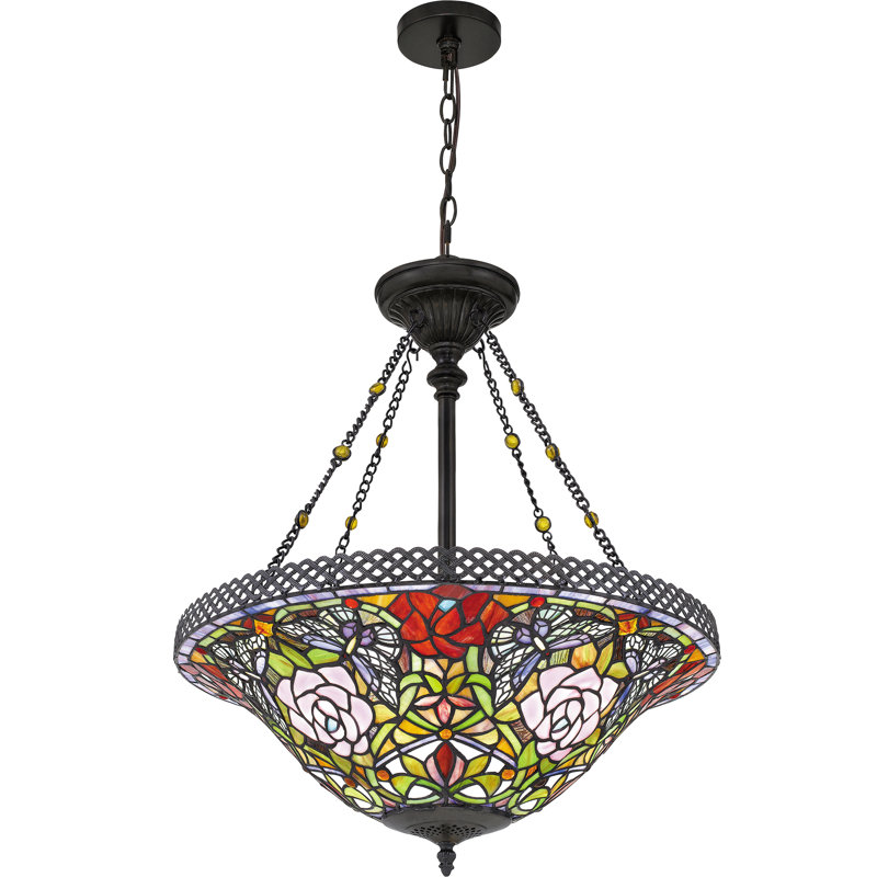 Luminaire suspendu unique à 3 lumières Alekya
