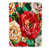 Dark Red/Orange/Green Floral