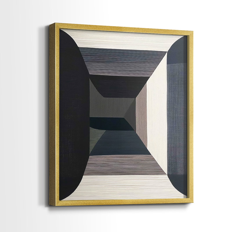 "ABSTRACT Series DCLxxxx" par J Paul, Doré, H 21 po x l 17 po