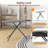 Height-adjustable Ironing Board Iron Table with 4 Legs-107379353