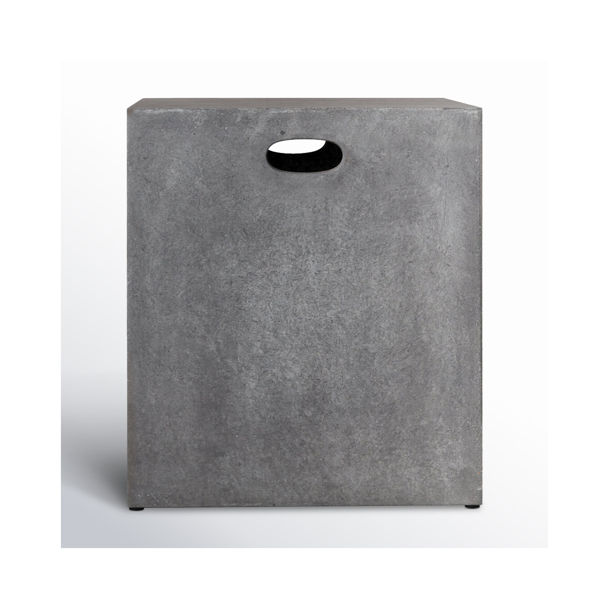 Lionel Concrete Accent Stool