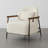 Mariona Faux Sherpa Upholstered Accent Chair with Lumbar Pillows (Set of 2)-664980634