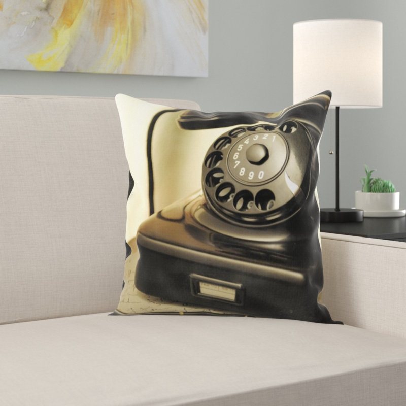 Housse et insert de coussin carré pour téléphone