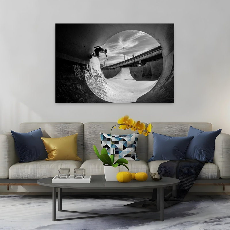 Art contemporain contemporain abstrait, H 60 po x l 40 po