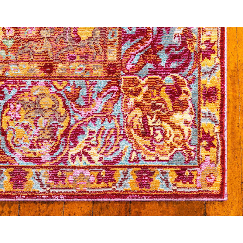 Donminique Geometric Indoor Rug, Rectangle 4' x 6'